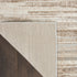 9' X 12' Ivory and Gray Abstract Non Skid Area Rug